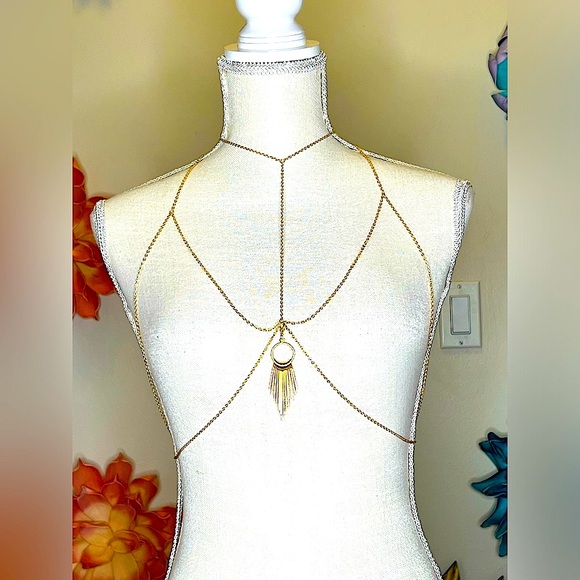 🪄✨ Unlisted Custom Handmade Body Chain - Personalized, Live Show Listing - Picture 4 of 17